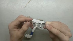 пистолет Макарова из бумаги часть 1
