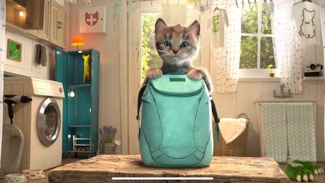 Little Kitten Adventure Games for kids - Care for your pet kitty! Meow! смотреть онлайн