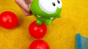 Ам Ням и Шарики Игры для детей Сухой бассейн с шариками