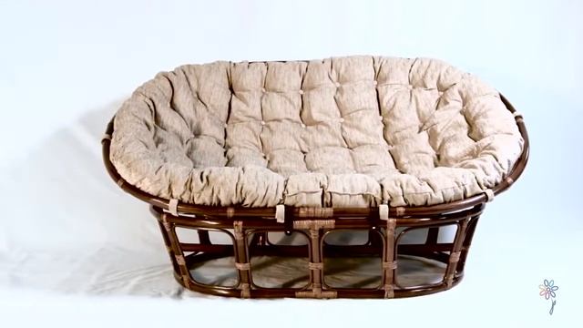 Диван из ротанга Мамасан 23 02