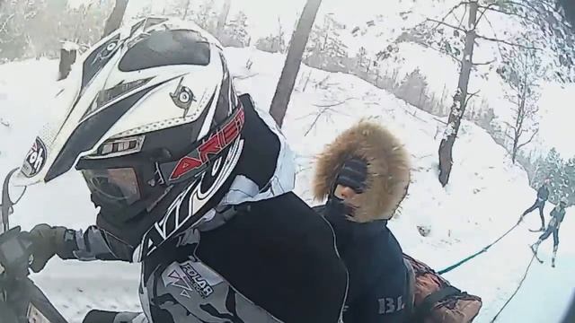 Покатушки на квадрике с ватрушкой смотреть онлайн