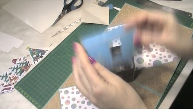 Мастер класс  Поп ап открытка  Домик
