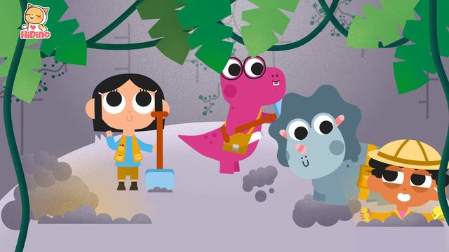 Let’s learn the 5 senses + More Kids Songs | +Compilation | HiDino Kids Songs смотреть онлайн