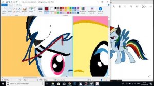 Rainbow dash sides (MLP speedpaint)