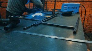 МАНГАЛ из профильной трубы 20х20! Сделан ДЕШЕВО - Продан ВЫГОДНО!