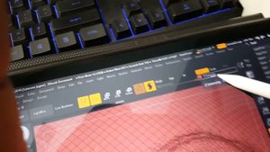 Using Zbrush 2018 on an iPad Pro with Apple Pencil