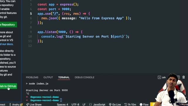 Deploy ExpressJs App on Vercel | Hindi