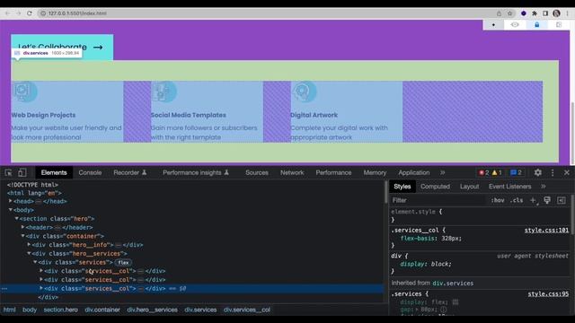 Верстка сайта с нуля для начинающих | HTML, Flexbox CSS, Swiper | Создаем сайт веб-студии