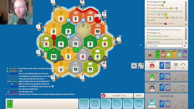Catan Pro Plays Road Against OWS Monsters In Ranked смотреть онлайн