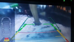 Шкода Октавия А5 камера заднего вида с омывателем