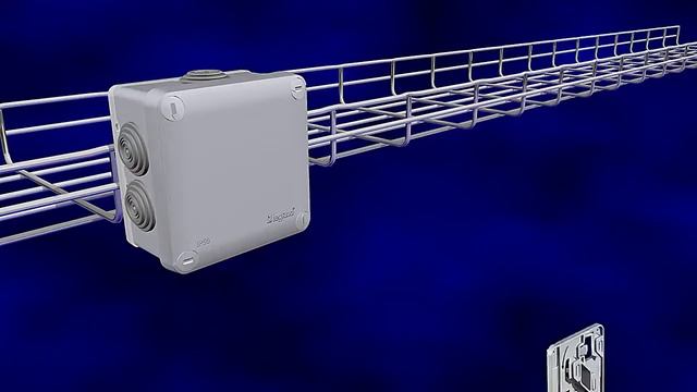 Soporte caja PLEXO para cablofil Legrand смотреть онлайн