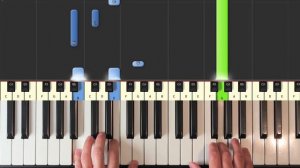 Moonlight Sonata - Beethoven - Piano Tutorial Easy SLOW - How To Play (Synthesia)