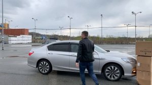 Honda Accord hybrid против стены ?. Система предотвращения столкновений  Honda  предотвратит дтп ??