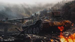 Мир танков. Бой германского тяжёлого танка 7 ур. Tiger (P) на фулл-ББ Локация Карелия 2023год.