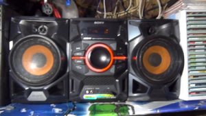 Sony MHC EX600 музыкальный центр (переделка калонок) 15. 01. 2024