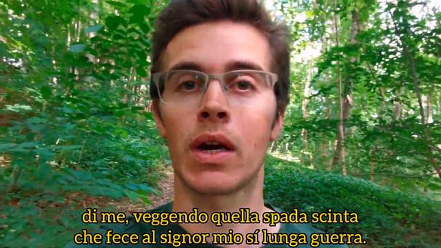 Petrarca - Piú di me lieta non si vede a terra (sonnet 26 by Petrarch, read in Italian) смотреть онлайн