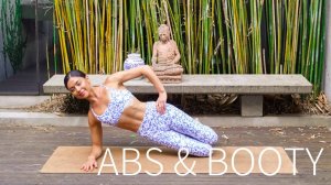 20 MIN ABS & BOOTY WORKOUT || At-Home Pilates (No Equipment) - Move With Nicole