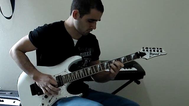 Improvisação Ibanez RG 350 DX White смотреть онлайн