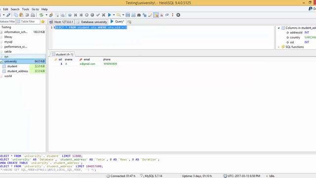 HeidiSQL Tutorial 05 :- How to Import and Export database in HeidiSQL смотреть онлайн