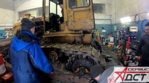 Влог 04.02 Выбираем Грейдер ДЗ98 . Фильтра на бульдозер ТМ10 ДСТ УРАЛ. Ремонт  бульдозера ЧТЗ Т170