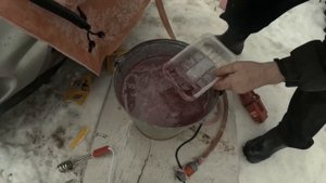 Влог. Промываем радиатор печки после залива антифриза из магазина Светофор.