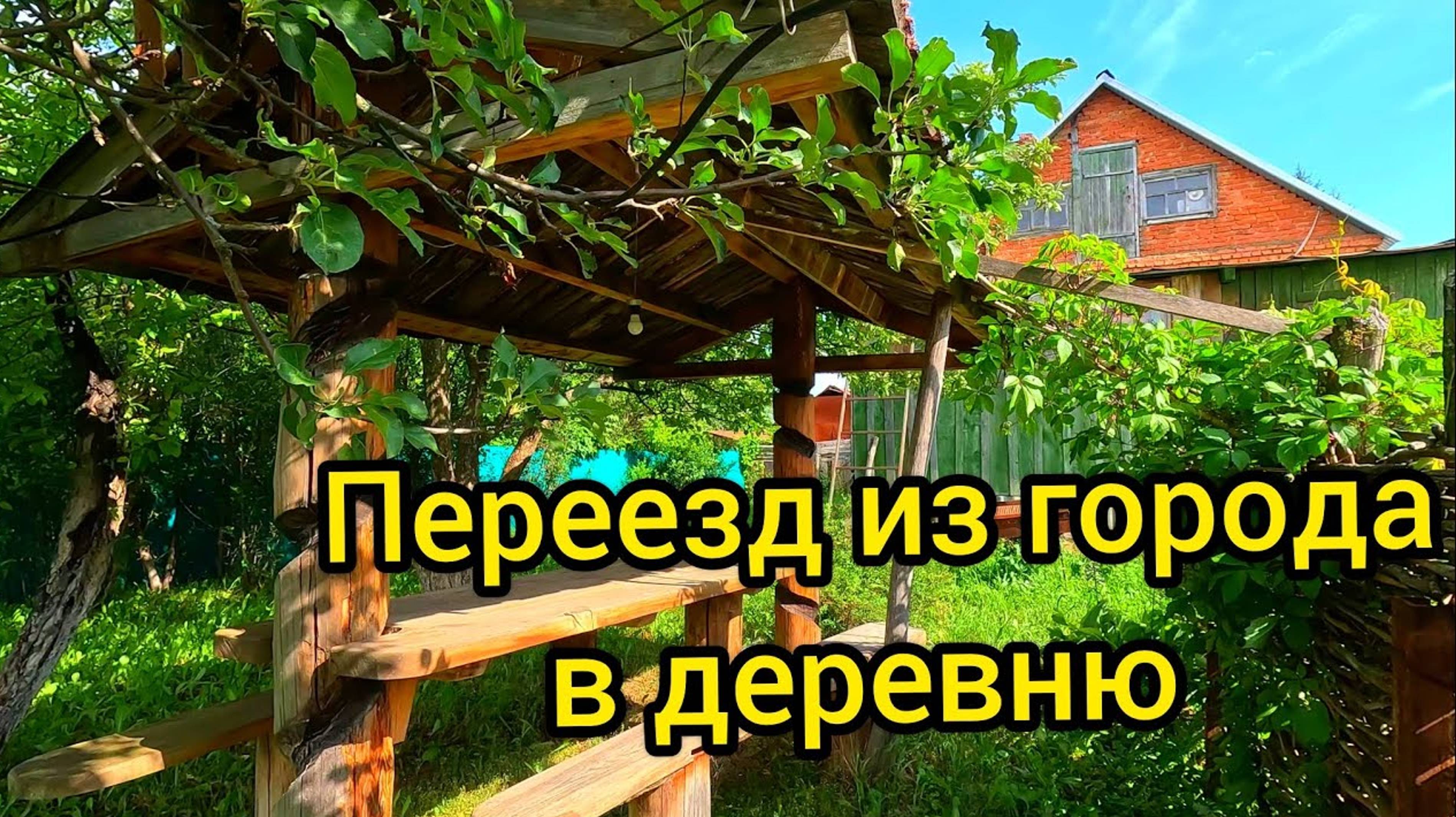 Из города в деревню. НАЧАЛО. Жизнь в деревне. Деревенский блокнот.