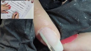 Բալերինա ֆորմա _ форма балерина на ногтях _ Nune nail master