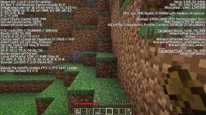 AMD Ryzen 5 5500U Minecraft Maximum Settings Gameplay (Radeon Graphics)