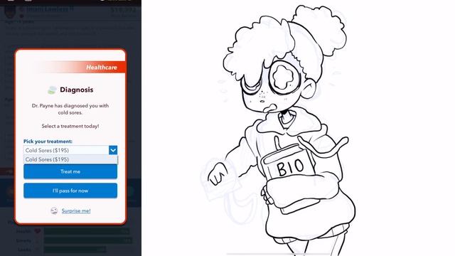 DRAW MY BITLIFE [illustrating a text based game] смотреть онлайн