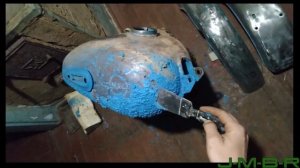 Снятие старой краски за 10 минут дедовским способом. Работает 100%.