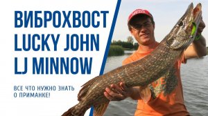 Как ловить на виброхвост LJ Minnow