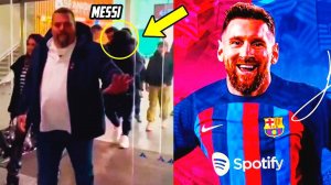 MESSI HAS ARRIVED IN BARCELONA! Lionel is very close to returning to Barcelona!?