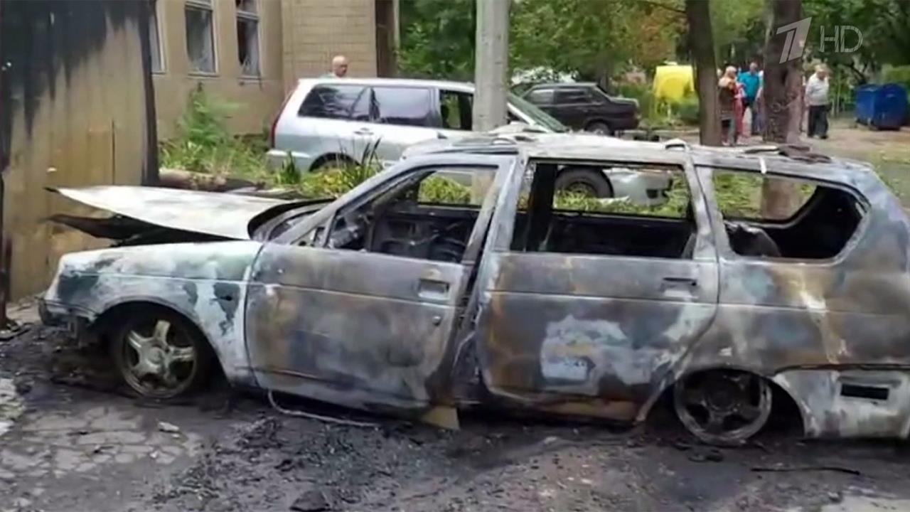 Украинские вооруженные формирования применили кассетные боеприпасы по Донецку