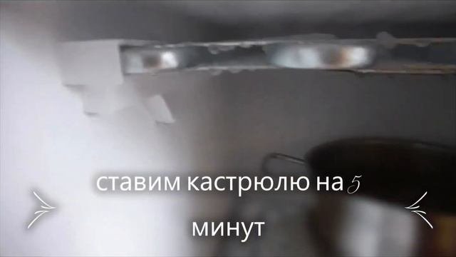 как быстро и доступно разморозить морозилку