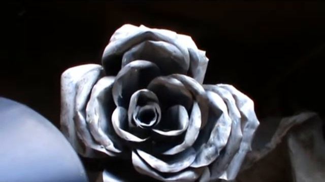 wereamis - раскрытие цветка из металла. смотреть онлайн