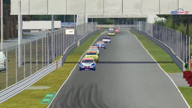 Assetto Corsa STW 1997 Zolder Opel Vertra Qucik Race смотреть онлайн