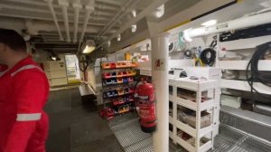 Part 2 of Ulstein 719-R Technical Tour in Bergen, Norway Conversion for Expedition/Explorer Yacht