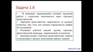 Описание задачи 1 6 Самоучитель 1с предприятие