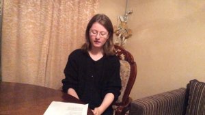 Разговорная речь с потерей слуха 4 степень. (ч.1 "Парус" М.Ю.Лермонтов )