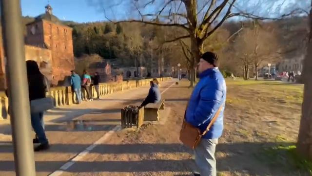 Вот как выглядит настоящий норманнский рыцарский замок. Хайдельберг (Германия) смотреть онлайн