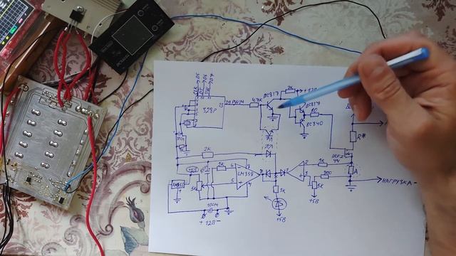 Электронная нагрузка на Arduino. Схема и прошивка