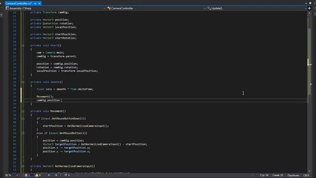 Unity 3d - перемещай объекты плавно при помощи Lerp | видеоурок