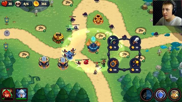 ПЕЩЕРА ГИГАНТСКОГО СЛИЗНЯ ● Realm Defense ● Прохождение #9 [Игры на андроид]