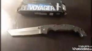 Устройство системы Tri-ad lock в ноже COLD STEEL RAWLES VOYAGER XL TANTO