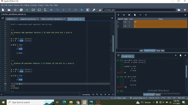 Python Bitwise Operators| Python Tutorial