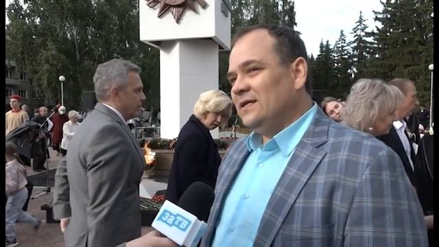 В Заречном теперь горит Вечный огонь