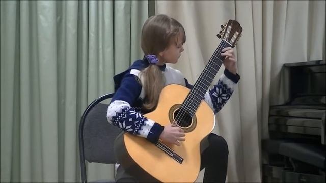 Вальс. Автор и исполнитель Бестигольникова Таня (11 лет) смотреть онлайн