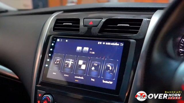 อัพเกรดจอแอนดรอย Nissan Teana เครื่องเสียงรถยนต์ โอเวอร์ฮอร์นซาวด์ บางกะปิ смотреть онлайн