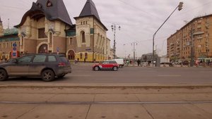 (4K) Поездка на трамвае 71-931М "Витязь-М" по маршруту 13. Москва