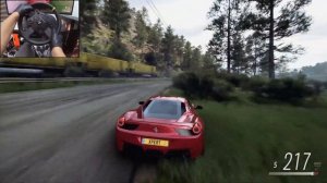 600HP Ferrari 458 Italia   Forza Horizon 5   Thrustmaster TX gameplay